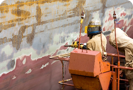 Hull Blasting & Painting